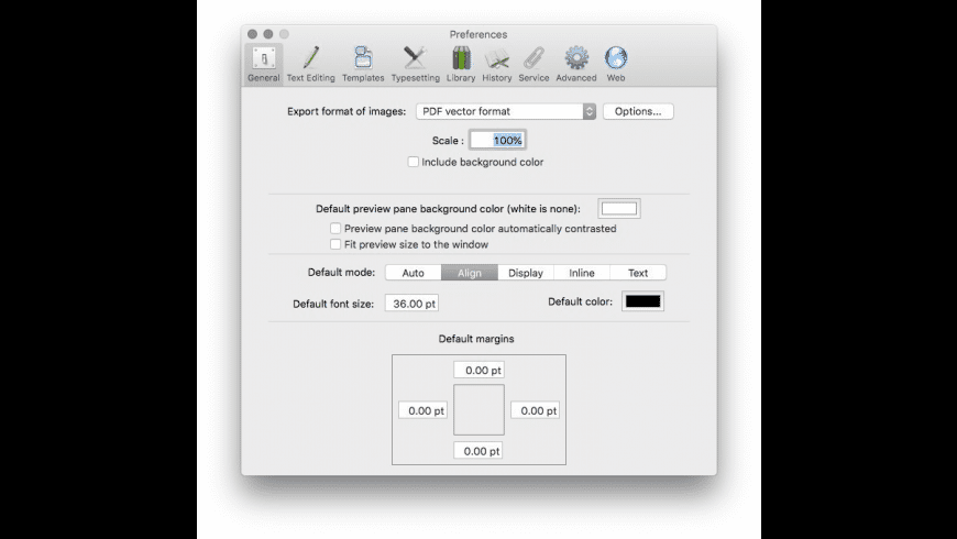 latex tool for mac